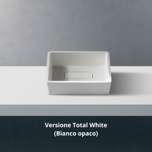 TETRA S Lavabo Bagno d'appoggio in Resina