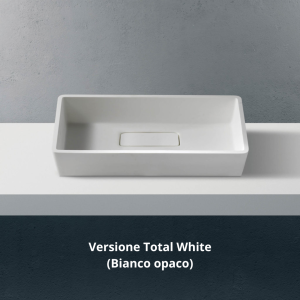 TETRA M Lavabo Bagno d'appoggio in Resina
