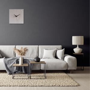 Orologio di Design "Tempo" Texture Drappeggio